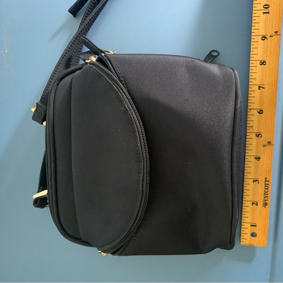 Black‎ multipocket crossbody travel bag - Picture 4 of 14